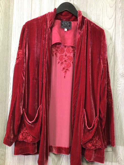 Johnny Was Jade Blazer Size Small
